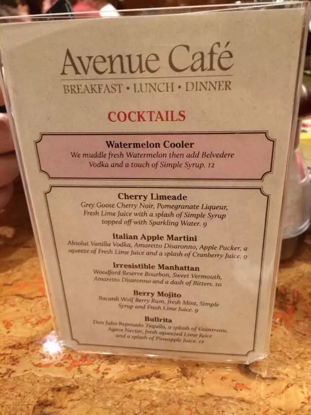 Avenue Cafe